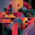 create abstract geometric digital art