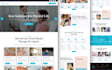 design and develop a responsive website using HTML, CSS, js