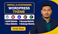 design a wordpress website with elementor pro