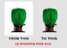 remove background from your 10 images
