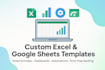 build google sheets, excel spreadsheets templates, fixes data, update exce sheet