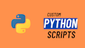 build python automation, bots, web scraping scripts and apis