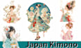 draw authentic japanese art and illustrations as a professional japanese