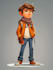 draw 2d game character illustration