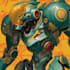 make a mecha robot illustrations