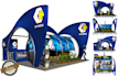 design exhibition  booth stand