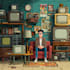 create retro pixel art animated videos
