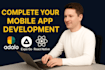 complete your rork mobile app development, adalo, expo go, react native, flutter