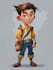 draw 2d game character illustration