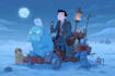 draw you in tim burton custom concept art