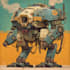 design futuristic mecha characters and robots