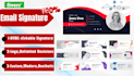 make clickable HTML email signatures for outlook and gmail