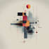 create abstract geometric digital art