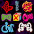 draw rock doom psychedelic stoner band logo