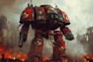 darw paint a warhammer illustration