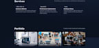 build a responsive business website using HTML, CSS, and javascript