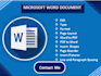 format your word document within 24 hours
