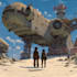 draw sci fi illustration and sci fi art