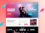 build music website, podcast, and dj website with full booking functionality