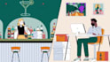 create saas explainer animation, motion graphics,  ui, ux  video, startup video