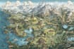 fantasy map design fantasy map maker vector map illustration