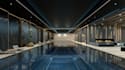 design 3d hospitality interiors for luxury hotel, lobby resort with 3d rendering