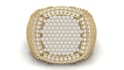 design a premium custom signet ring with unique engraving