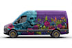 vehicle wrap design, car wrap design, van wrap design
