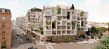 reconstruct 3d residential complex,exterior layout, cgi facade ,site plan render