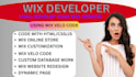 do wix velo code bug fixes and wix code, wix custom code wix website code