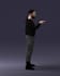 3d stylized game art character model 3d cartoon uv texture rigged blender unity