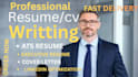 help you land your dream job with professional cv, resume, cover letter writing