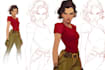 a super hero comic or character illustration