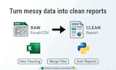 automate excel or CSV reports with python