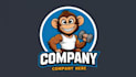 do wonderful monkey mascot logo design with unlimited review