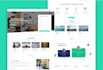 design modern website UI UX in figma