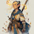make an dnd art and dnd character art