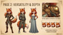 draw your custom furry fursona or anthro character