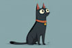 draw your dog or any pet into cartoon