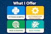 create custom python scripts and automation solutions