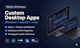 build electron js desktop app with react and node js