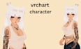 create and rig custom vrchat avatar vrc avatar 3d vtuber booth avatar animaze