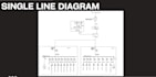 prepare power layout and single line diagram with complete wiring