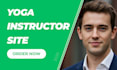design a professional squarespace yoga and meditation instructor website