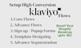 setup klaviyo email marketing flows for shopify ecommerce
