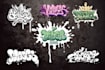 create graffiti art design for your logo or word