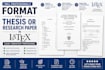 professionally format your thesis or research paper in latex