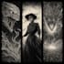 draw dark fantasy horror and creature illustrations