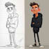 design an original cartoon character