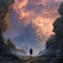 create an epic fantasy book cover